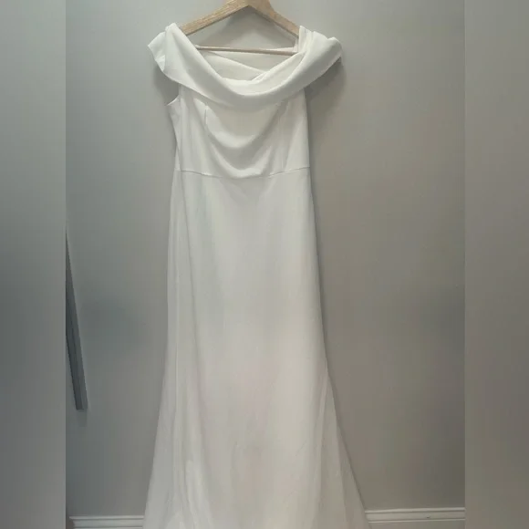 Lulu's Elegant White Strapless Dress - Picture 3 of 8